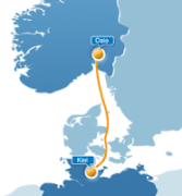 Farbe Linie Oslo Route